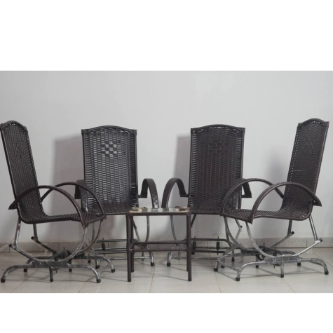 JUEGO DE SILLONES DE RATAN HAMACABLES