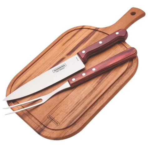 JUEGO PARA ASADO TRAMONTINA 3 PIEZAS