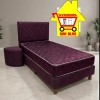Thumbnail SOMIER PARANA CONVENCIONAL 1.00 X 1.90 M BORDO0