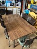 Thumbnail MESA DALIA EN MDF CON 6 SILLAS RATAN0